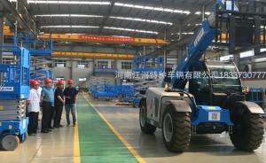 河南省工信委一行蒞臨江河特車(chē)調研
